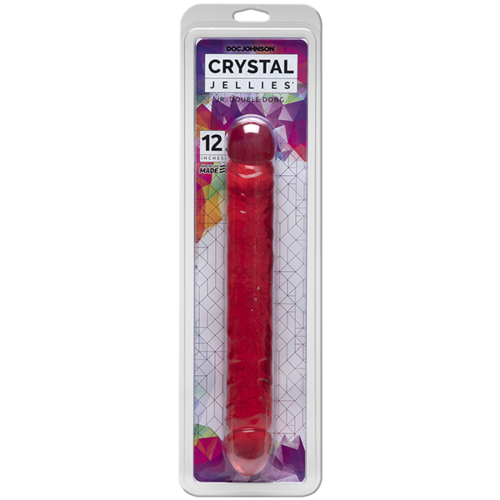 12" Translucent Double Dildo