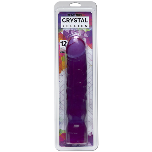 12" Translucent Thick Cock