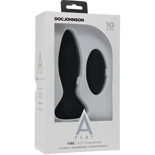 Large Vibrating Butt Plug