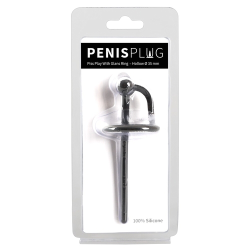 Penisplug Piss Play with glans ring