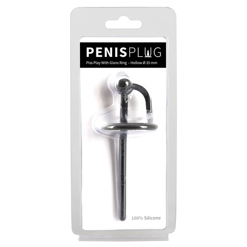 Penisplug Piss Play with glans ring