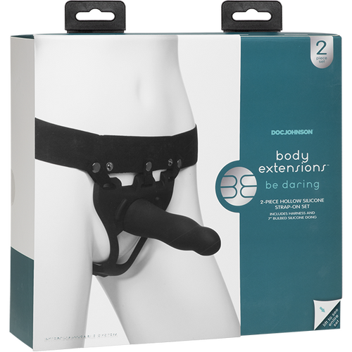 7" Hollow Strap On System