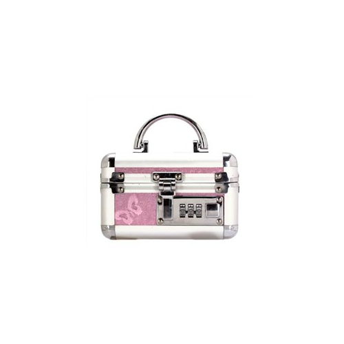 LOCKABLE VIBRATOR CASE - Pink - Mini