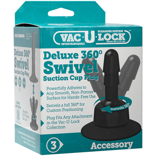 Deluxe 360 Swivel Suction Plug