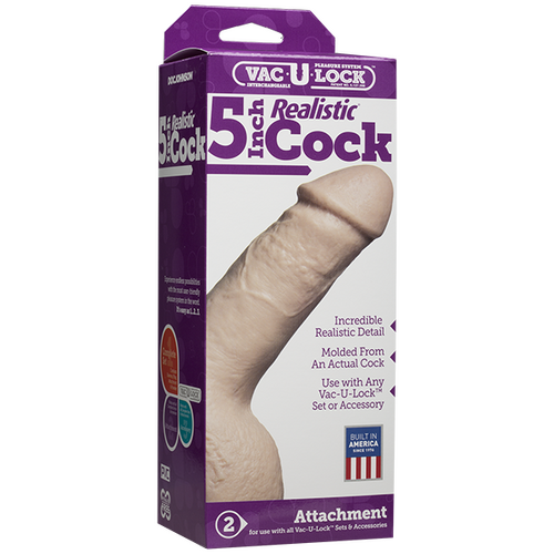 5" Realistic Cock