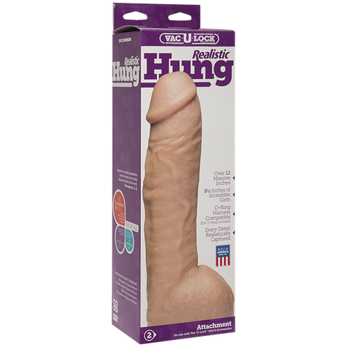 12" Hung Cock