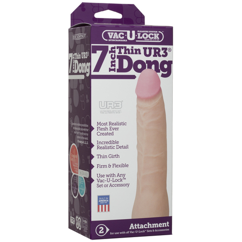 7" Realistic Vac-U-Lock Cock