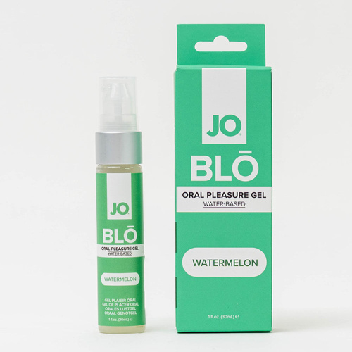 JO Blo Watermelon Watermelon Flavoured Oral Pleasure Gel - 30 ml Bottle