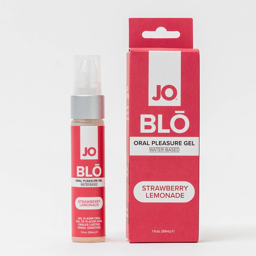 JO Blo Strawberry Lemonade Strawberry Lemonade Flavoured Oral Pleasure Gel - 30 ml Bottle