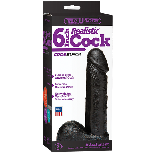 6" Realistic Cock CODE 