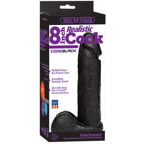 8" Realistic Cock CODE 