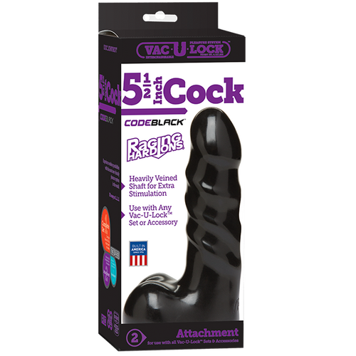 5.5" CODE BLACK 5.5" Cock