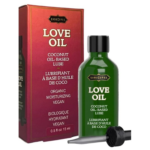 Kama Sutra LOVE OIL (coconut oil based) .5 fl oz/15 ml