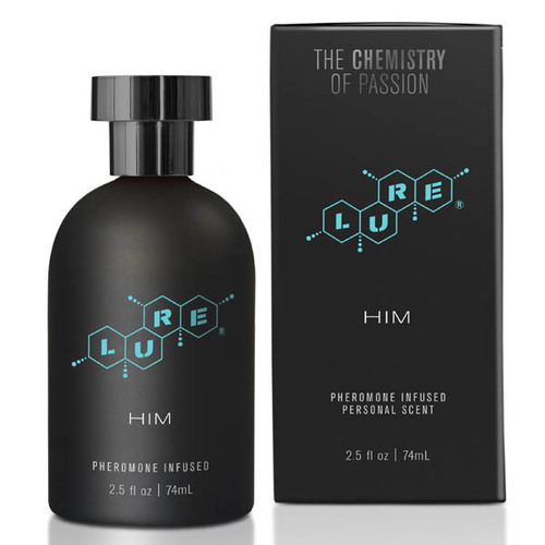 Lure Black Label for Him Pheromone Spray for Men - 74 ml