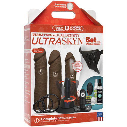 Vibrating Strap On Starter Set
