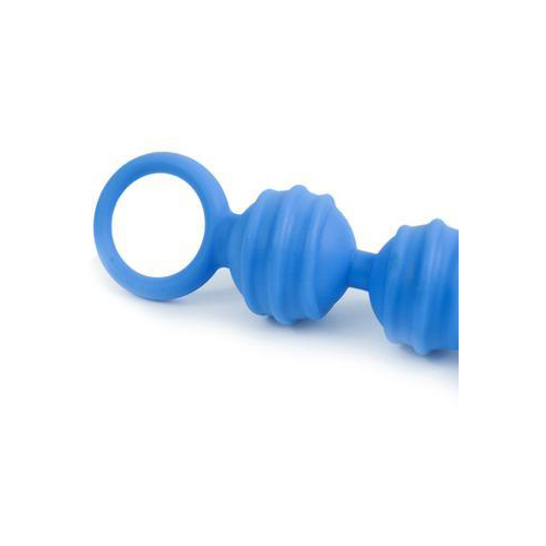 Silicone Ridged Anal Beads