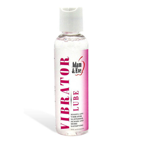 Adam & Eve VIBRATOR LUBE - 120 ml Water Based Lubricant - 118 ml (4 oz) Bottle
