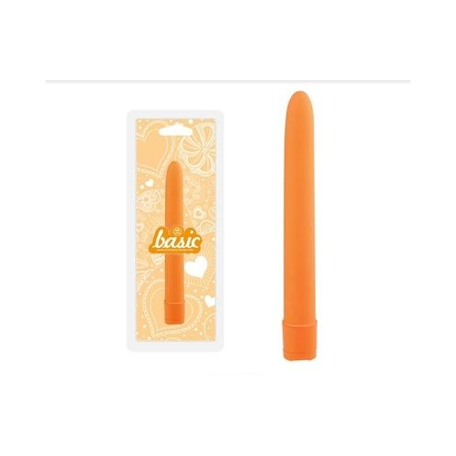 Basic 6" Vibrator Orange