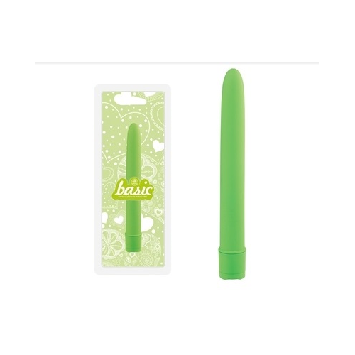 Basic 6" Vibrator Green