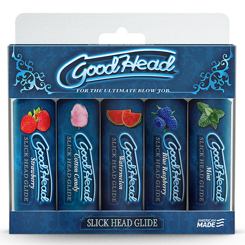 Slick Head Glide Oral Gel Pack