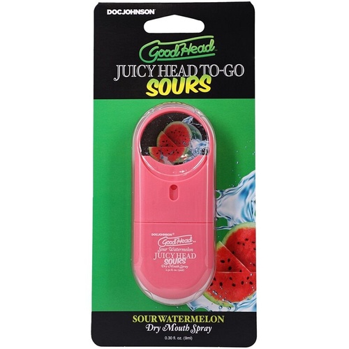 Goodhead Juicy Head Dry Mouth Spray To Go Sour Watermelon .30 Fl. Oz.