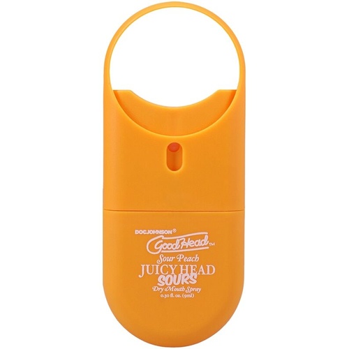 GoodHead - Juicy Head Dry Mouth Spray To-Go - Sour Peach - .30 fl. oz.