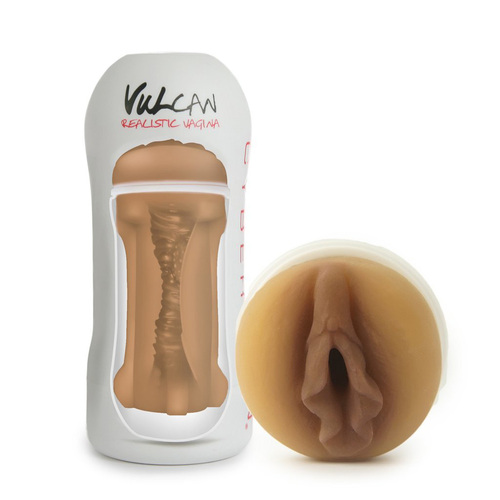 Realistic Pussy + Vibration Stroker