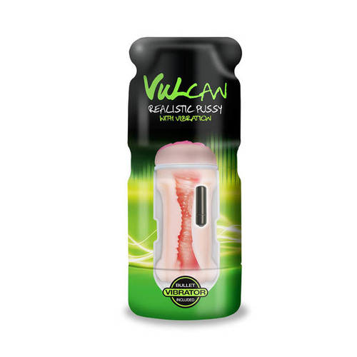 Realistic Pussy + Vibration Stroker
