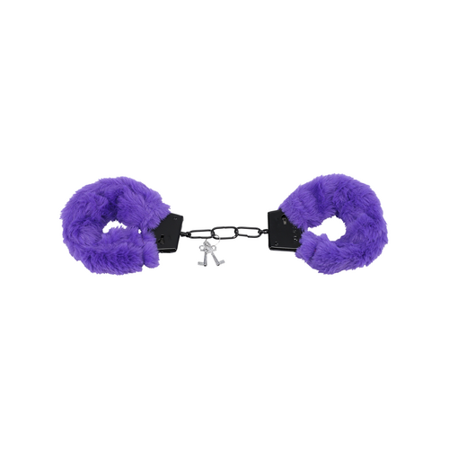 Merci Fluff Cuffs Violet