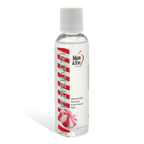 Adam & Eve PEPPERMINT Lubricant Mint Flavoured Water Based Lubricant - 118 ml Bottle