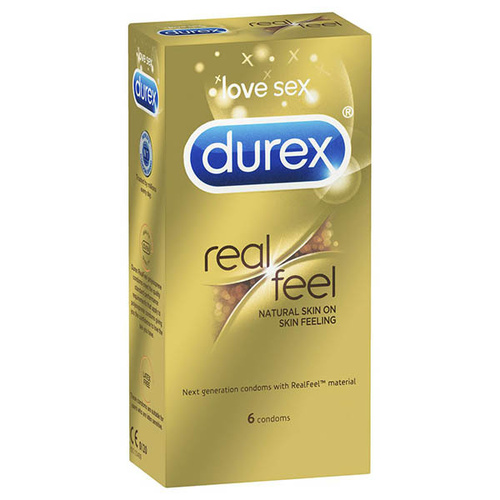 56mm Non Latex Condoms x6