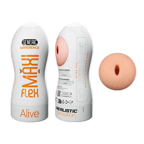 ALIVE Generic MAXI FLEX Flesh Masturbator size L