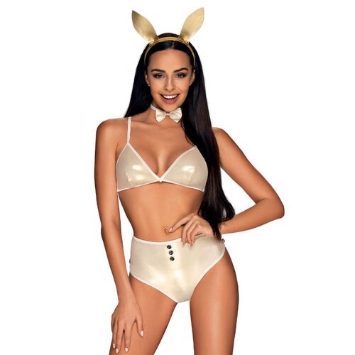 Neo Goldes Bunny 4 Pc Set S/M