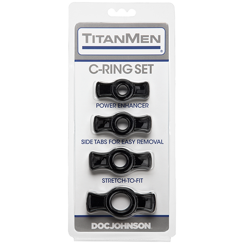 Easy Fit Cock Ring Set X4