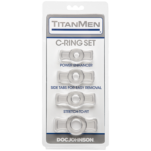 Easy Fit Cock Ring Set x4