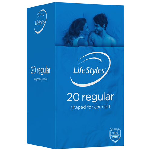54mm Lifestyles Condoms x20