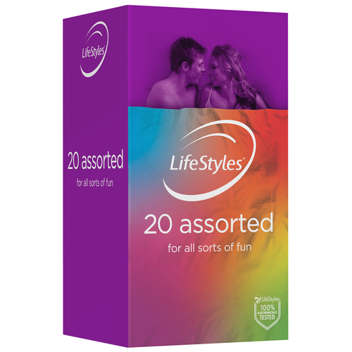 Assorted LifeStyles Condoms x20