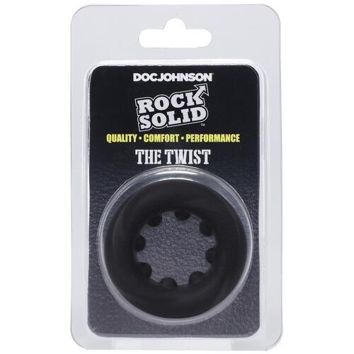 The Twist Silicone Cock Ring