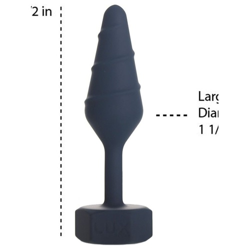 Lux Active Twist Small Silicone Anal Plug