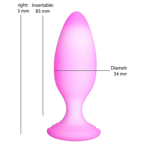 Softies Dual Layer Anal Plug - Pink