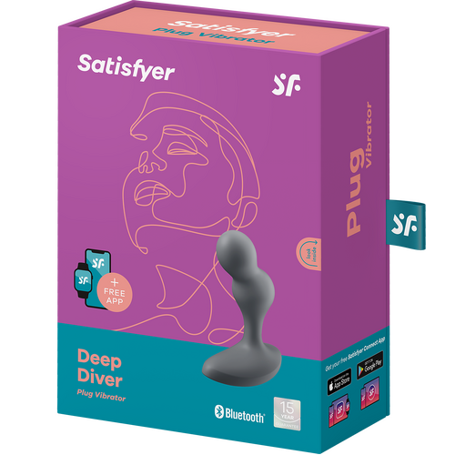 Deep Diver Vibrating Butt Plug