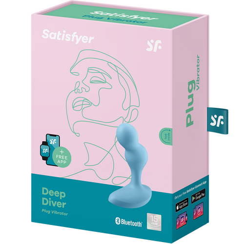 Deep Diver Vibrating Butt Plug