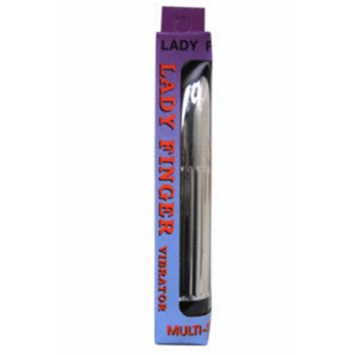 4.5" Lady Finger Slim Vibrator