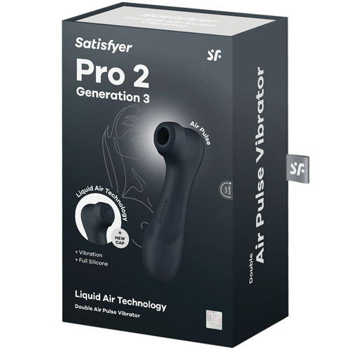 Satisfyer Pro 2g3 Liquid Vibration Dark