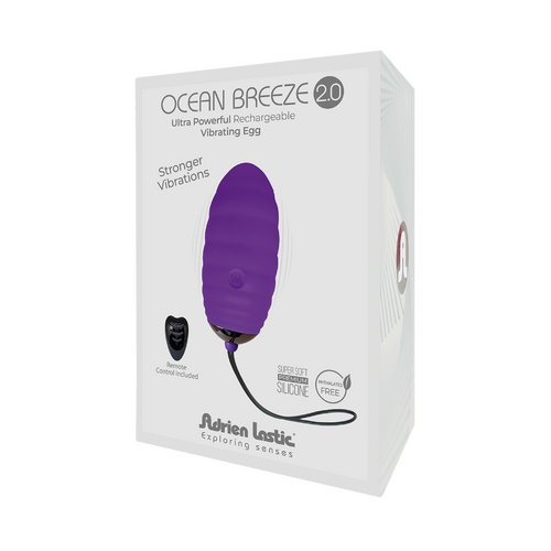Ocean Breeze Rechargeable Bullet With Remote  2.0