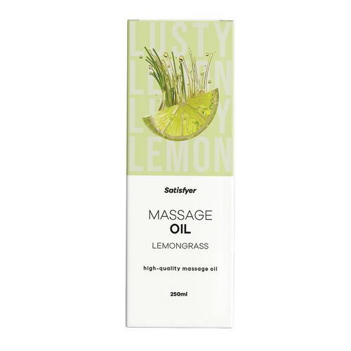 Satisfyer Massage Oil, 250ml Lemongrass