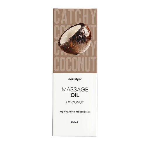Satisfyer Massage Oil, 250ml Coconut