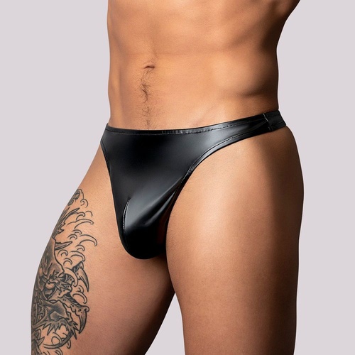 Male Power Liquid Onyx 2.0  Thong L/XL