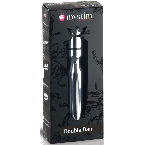 6" Double Dan eStim Dildo