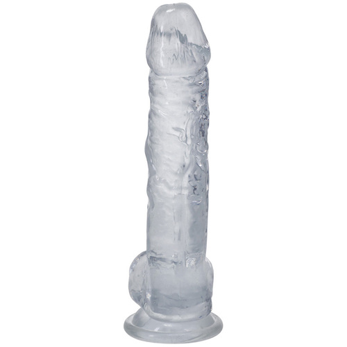 Big Dick In A Bag 8 inch Clear